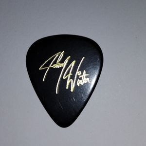 Johnny Winter 1988 guitar pick.